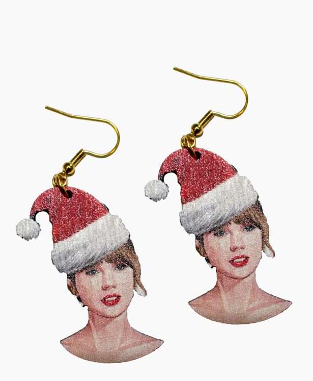 Taylor Swift Christmas Earrings