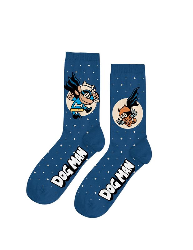 Dog Man Youth Socks 7 - 10 Years