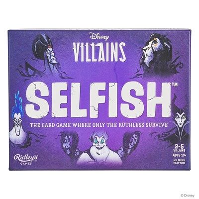 Selfish: Disney Villains Edition