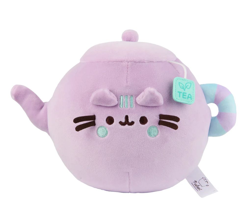 Pusheen’s Kitchen: Teapot Squisheen, 6 in