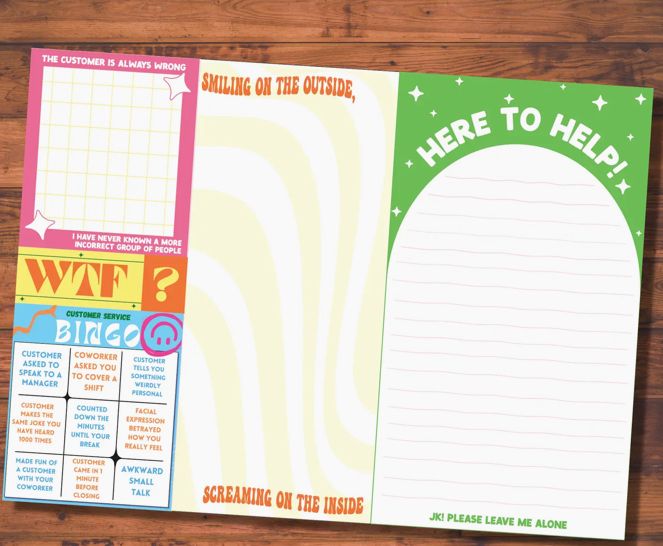 Customer Service Notepad Set 