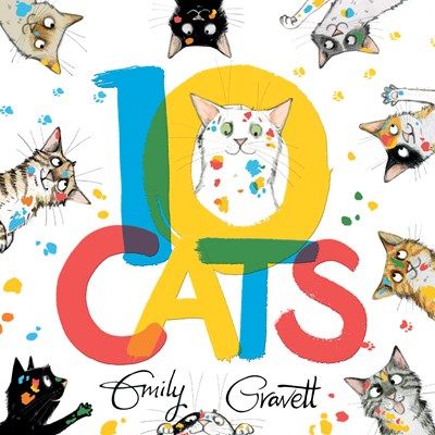 10 Cats Board Book