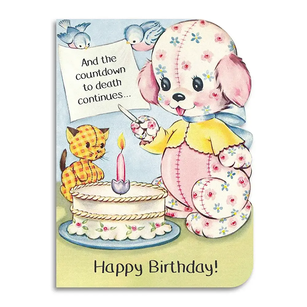 Countdown to Death Bday Card