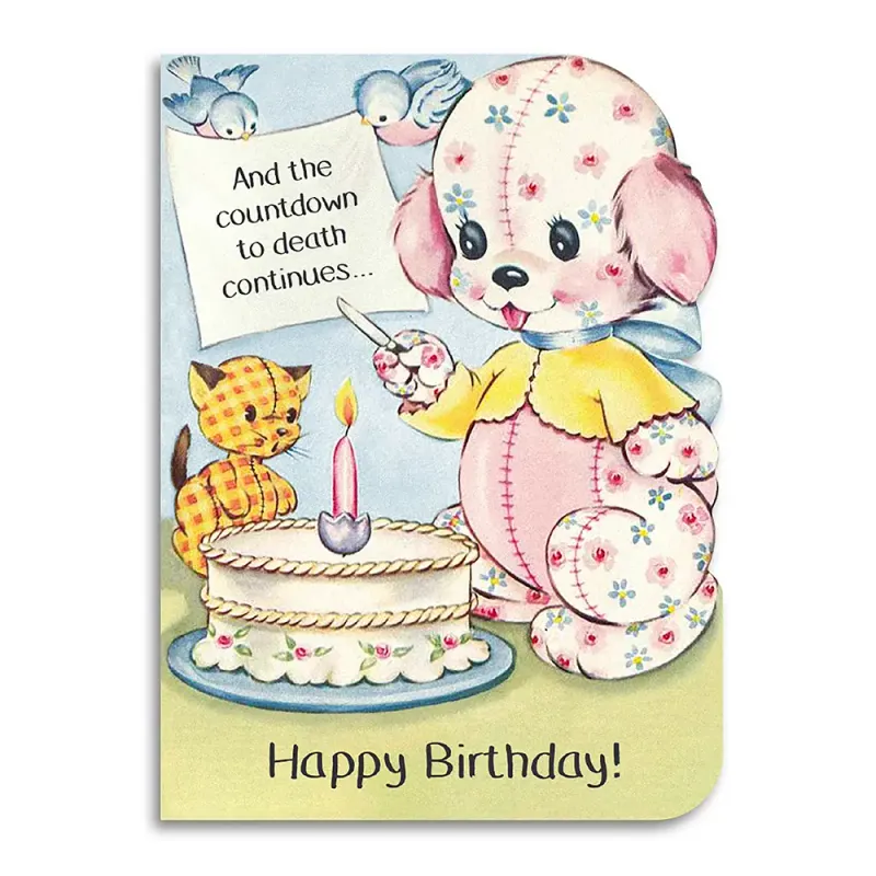 Countdown to Death Bday Card