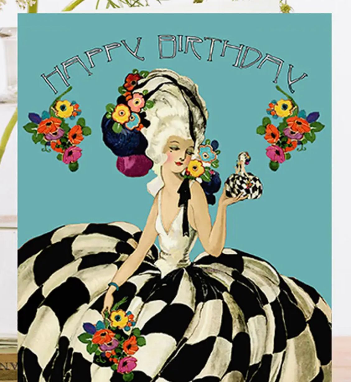 Palace Ball Happy Birthday Card