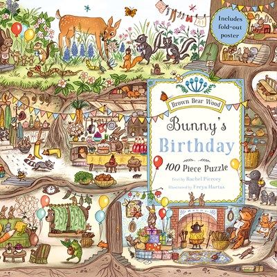 Bunny&#39;s Birthday 100 Piece Puzzle