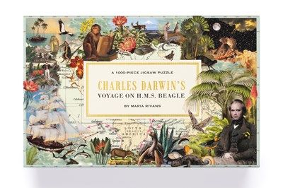 Charles Darwin&#39;s Voyage On H.M.S. Beagle 1000 Piece Puzzle