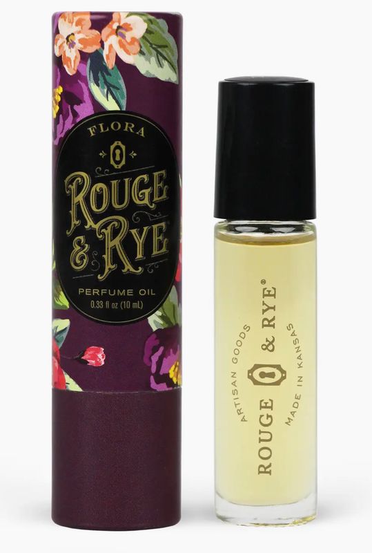 Flora Perfume Oil- Pomegranate Bergamot &amp; Black Tea 
