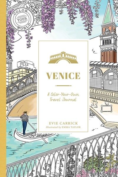 Venice: A Color Your Own Travel Journal
