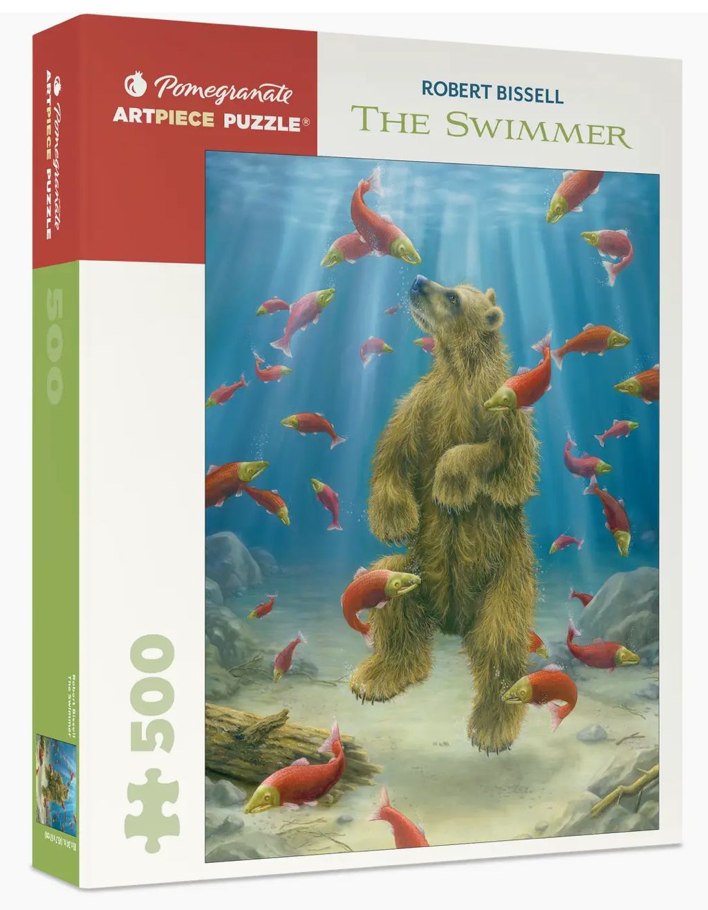 Robert Bissell The Swimmer 500 Pc Puzzle