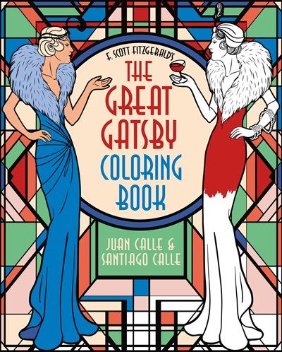 Great Gatsby Coloring Book 