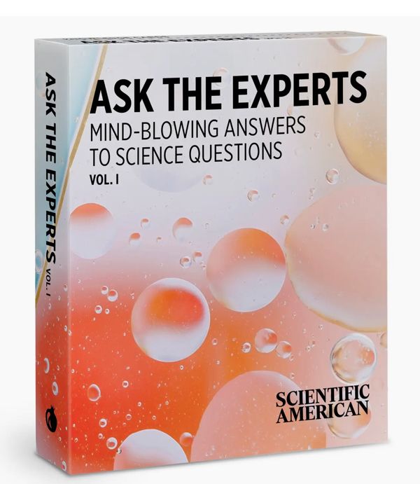 Ask The Experts Mind Blowing Answers To Science Questions Knowledge Cards