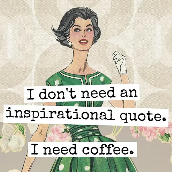 I Don&#39;t Need an Inspirational Quote...Magnet