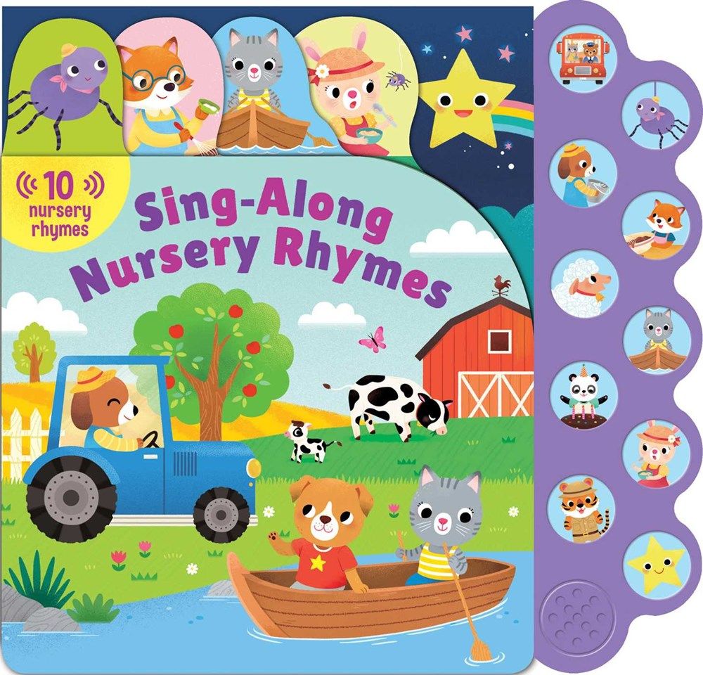 10 Button Sounds: Sing-Along Nursery Rhymes