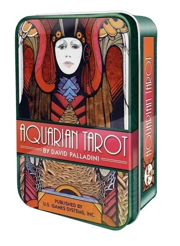 Aquarian Tarot in A Tin
