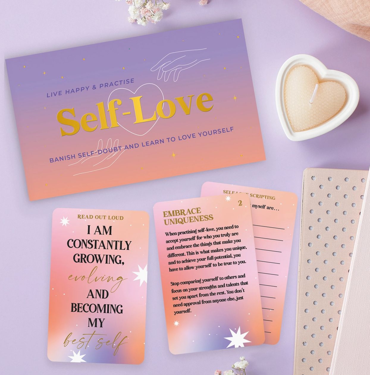Self-Love Affirmation Card Pack