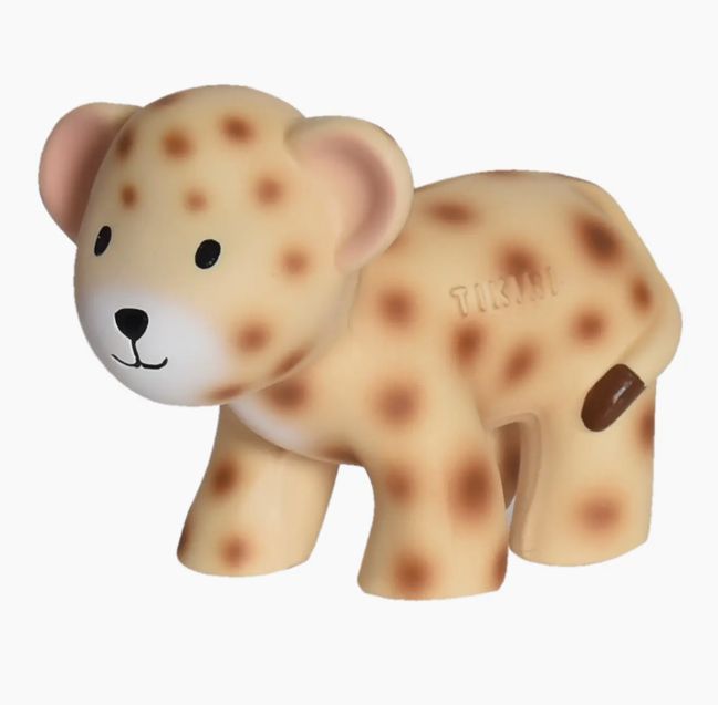 Leopard Natural Rubber Teether
