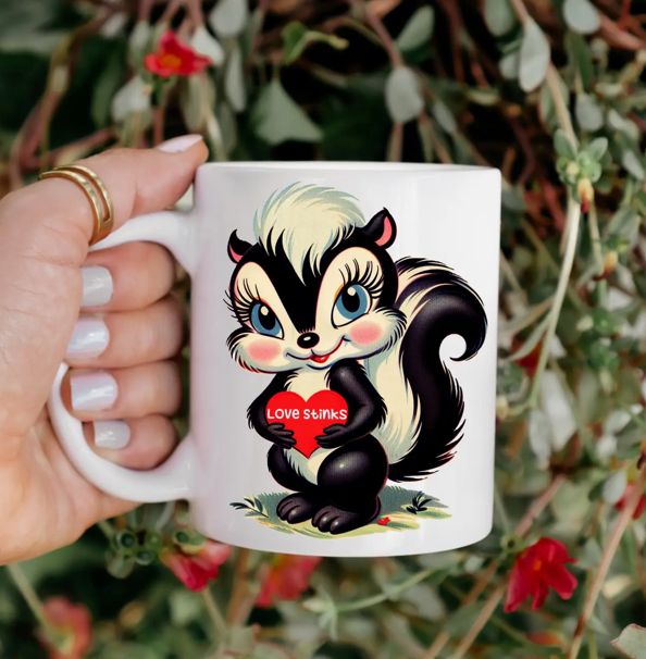 Love Stinks Anti Valentine’s Coffee Mug