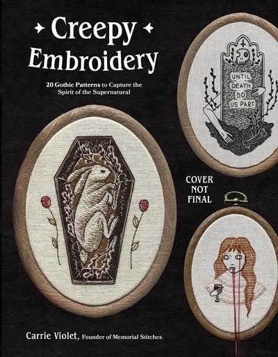 Creepy Embroidery: 20 Gothic Patterns to Capture the Spirit of the Supernatural