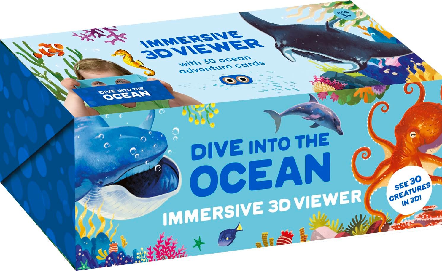 Dive Into the Ocean: Immersive 3-D Viewer
