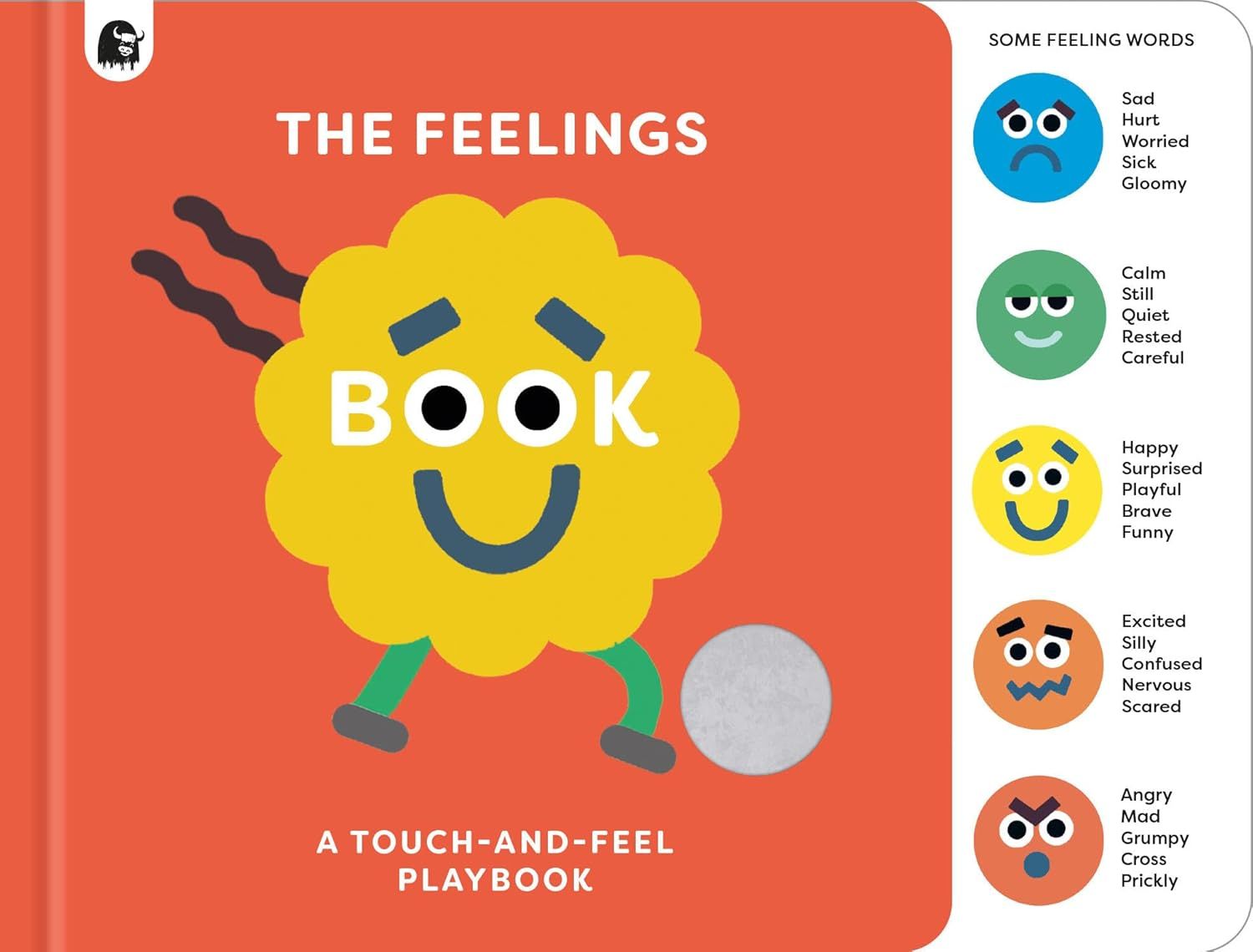 Feelings Book: Touch-and-Feel Emotions Board Book