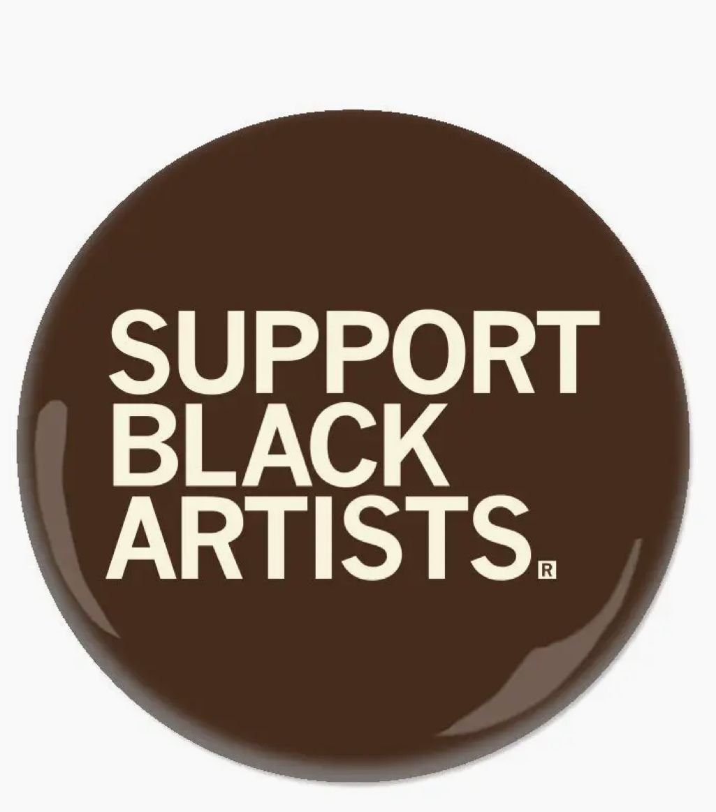 Support Black Artist Button