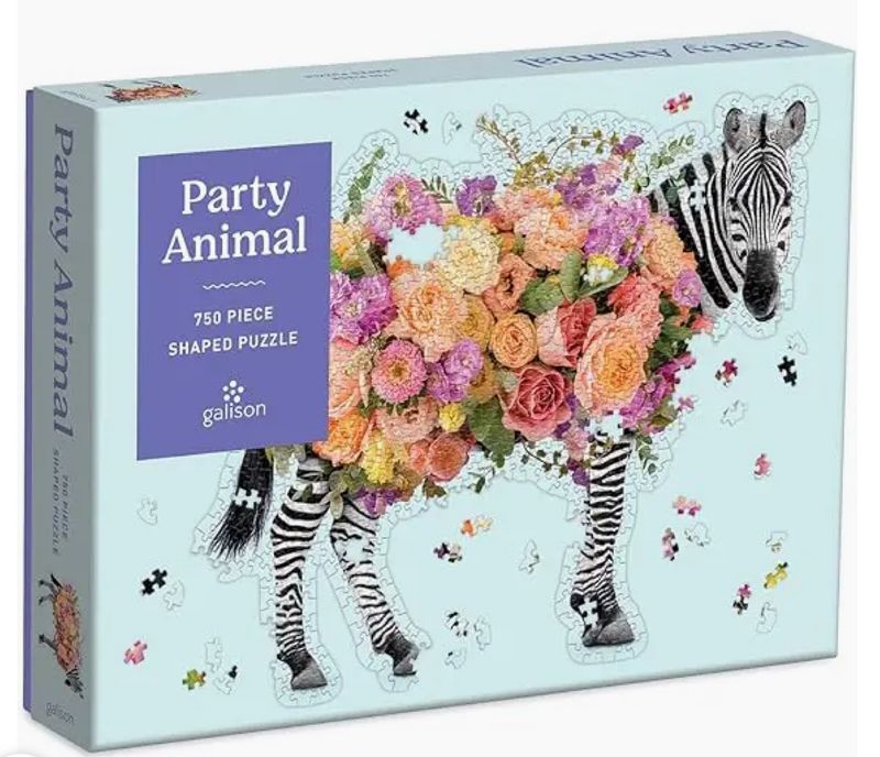 Party Animal 750 Piece Shaped Puzzle