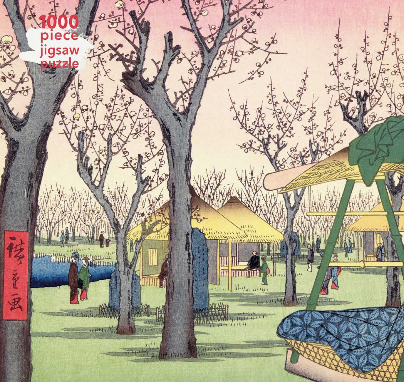Utagawa Hiroshige: Plum Garden 1000 Piece Jigsaw