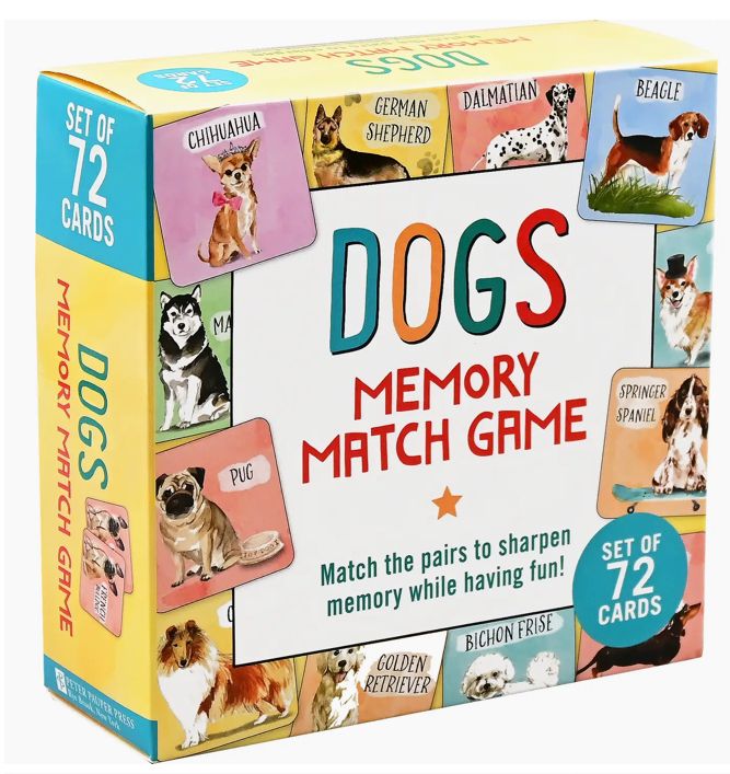 Dogs Memory Match Game
