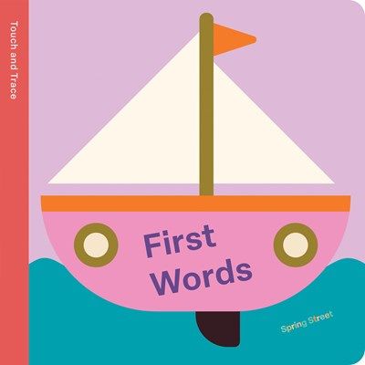 Touch and Trace First Words Board Book