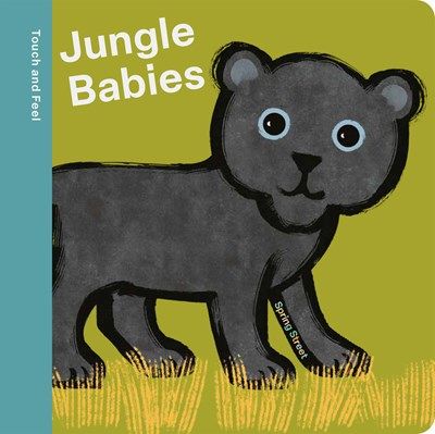 Touch and Feel Jungle Babies Board Book