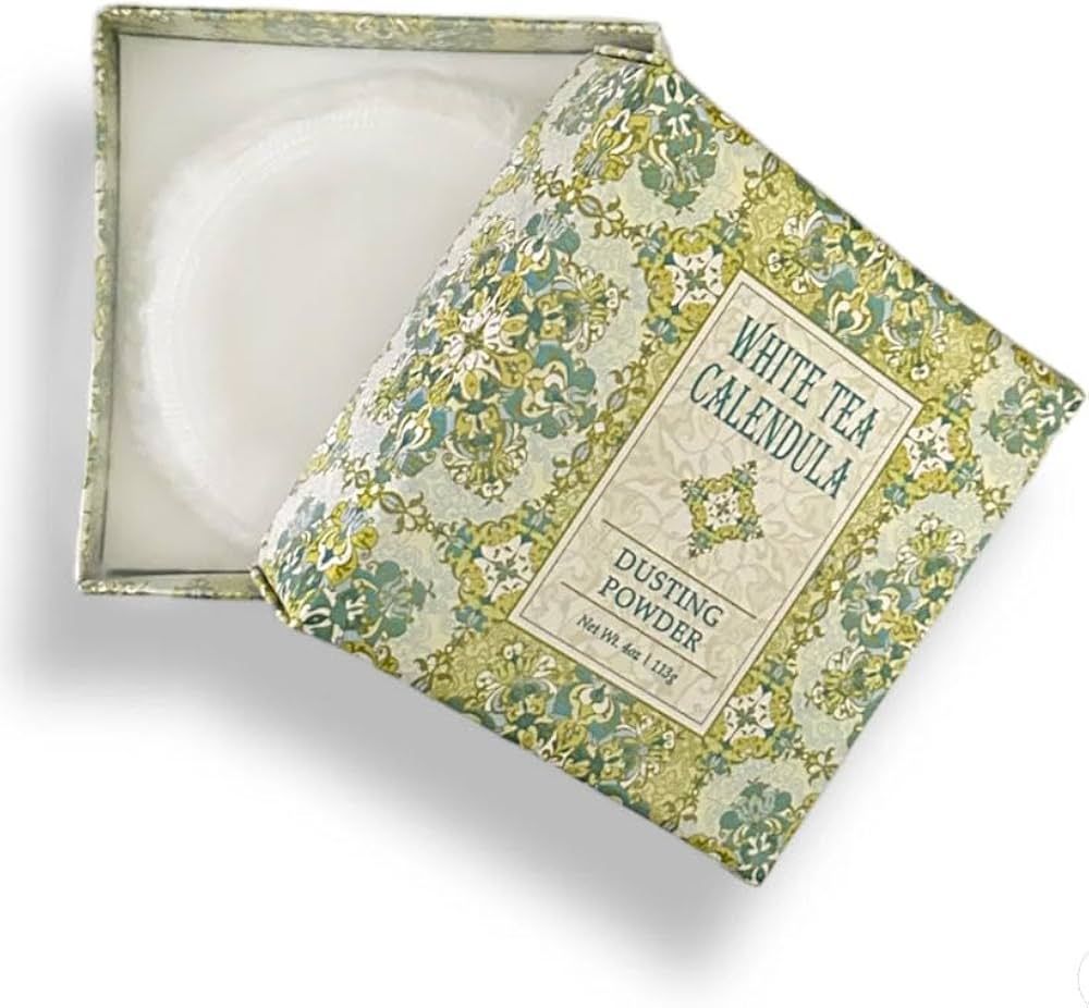 White Tea Powder Puff  4oz