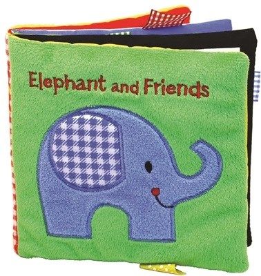 Elephant and Friends Soft Fuzzy Book