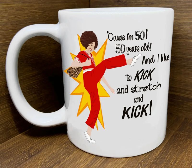 SNL Sally O’Malley 50 Years Mug