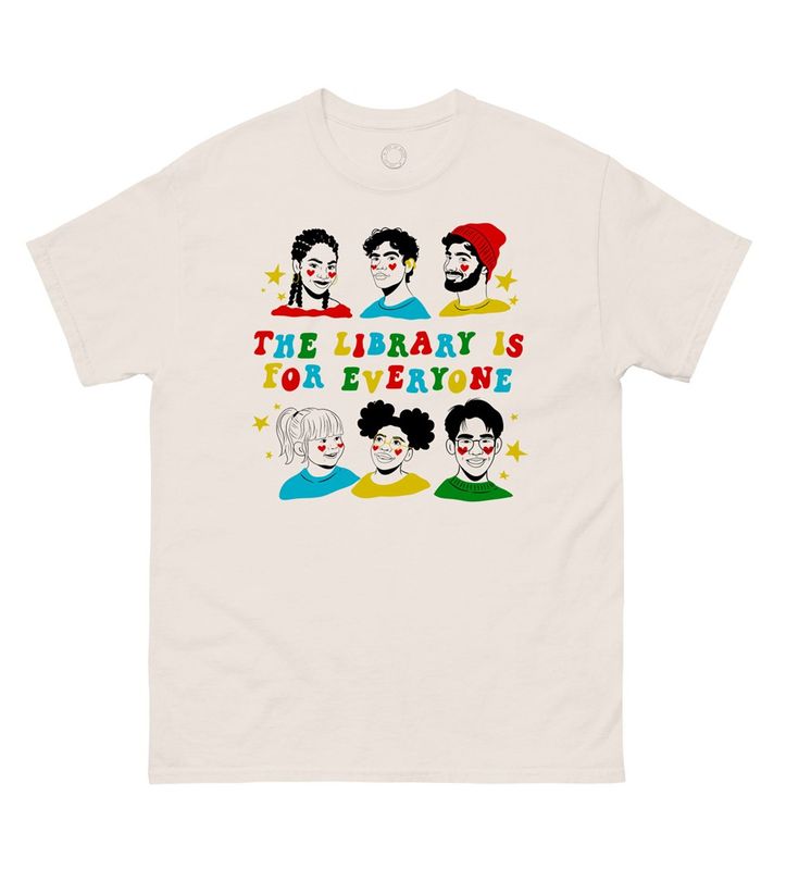 Library Is For Everyone T-Shirt