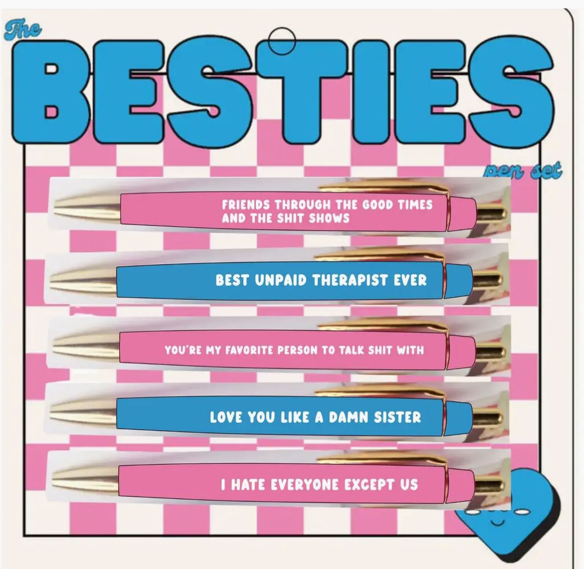 Besties Pen Set 