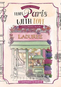 Urban Anna's From Paris With Love Coloring Book