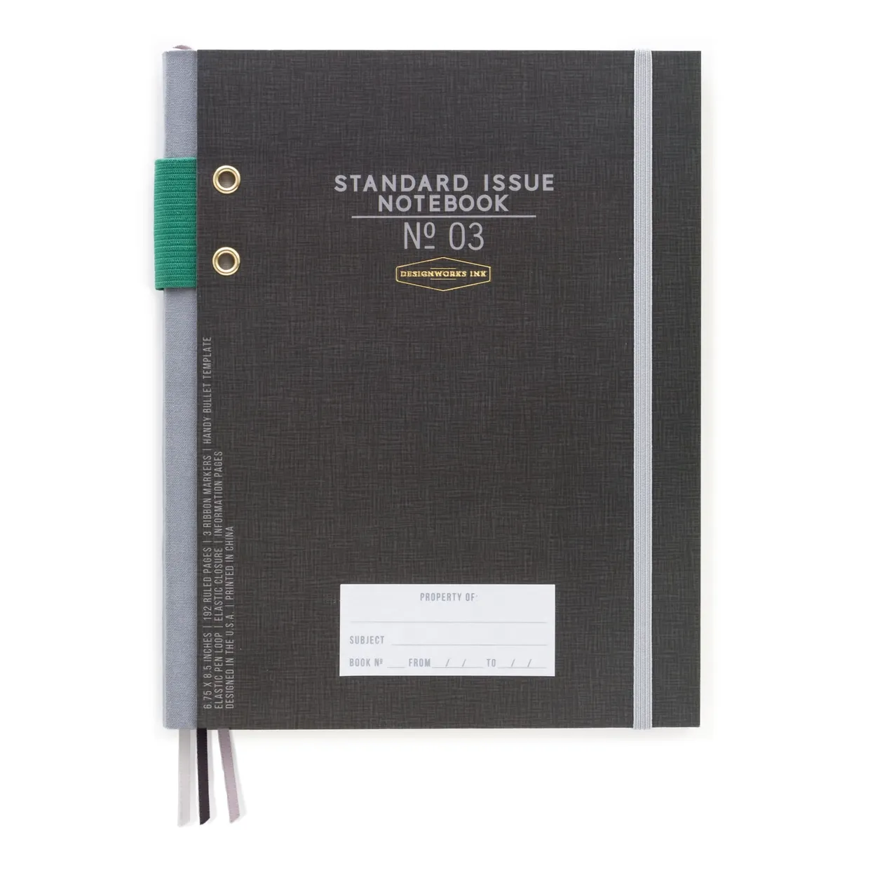 Black Standard Issue Journal No 3