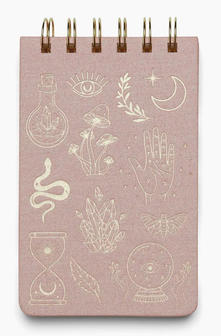 Mystic Icons Twin Wire Notepad 3.2x5.5