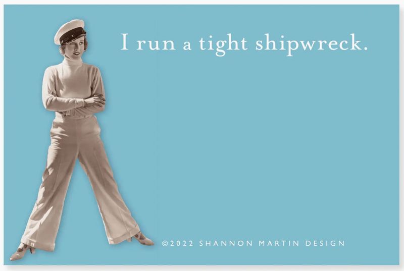 Tight Shipwreck Sticky Note 