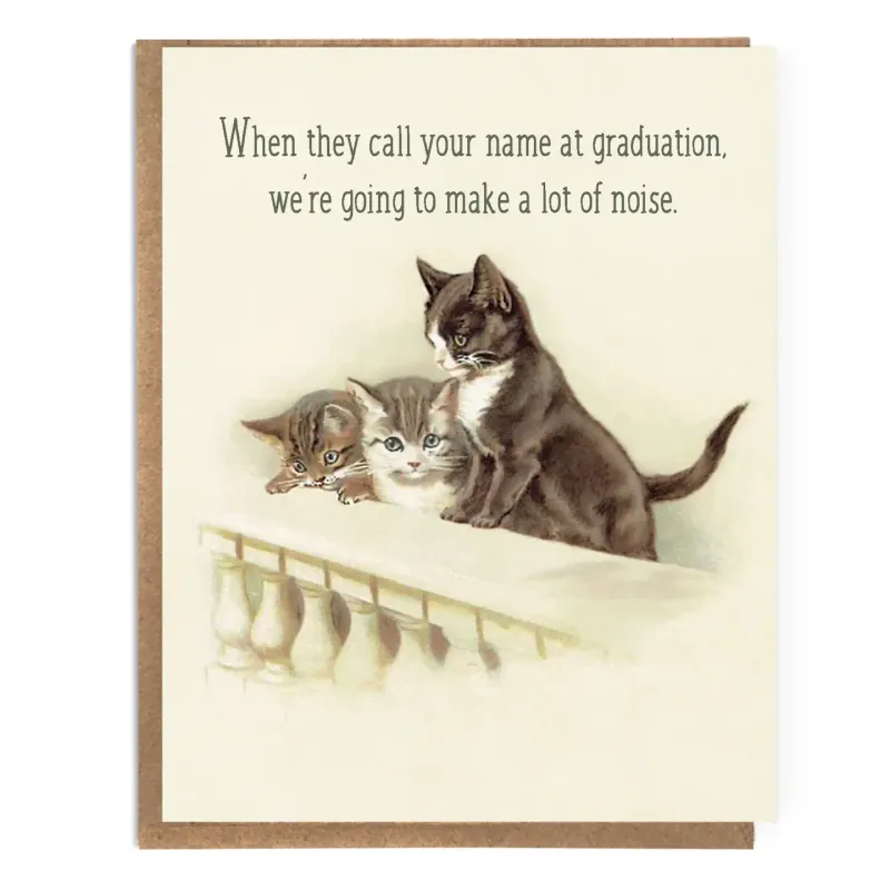 When They Call Your Name At Graduation Funny Graduation Card 
