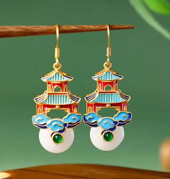 Palace On Lucky Clouds Earrings