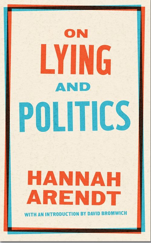 On Lying and Politics: A Library of America Special Pubication