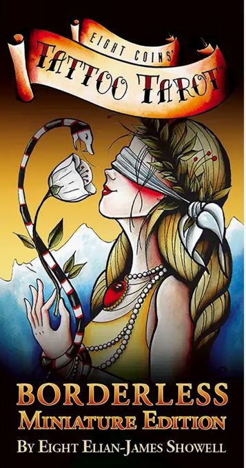 Eight Coins Tattoo Tarot Mini Deck