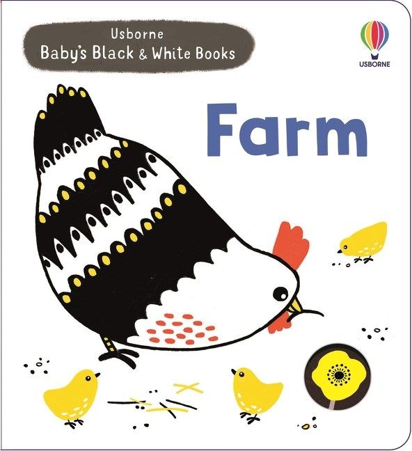 Baby&#39;s Black and White Books Farm