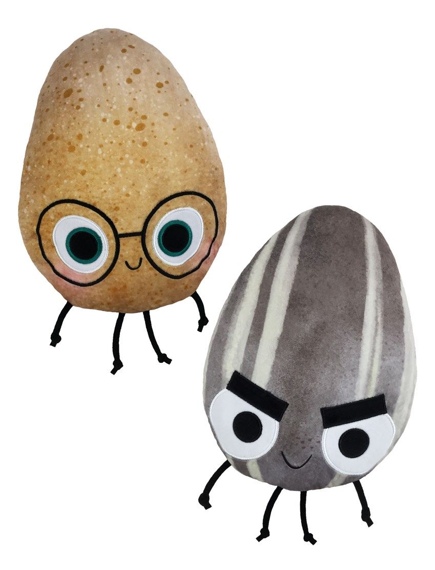 Good Egg / the Bad Seed Flip Plush (1874)