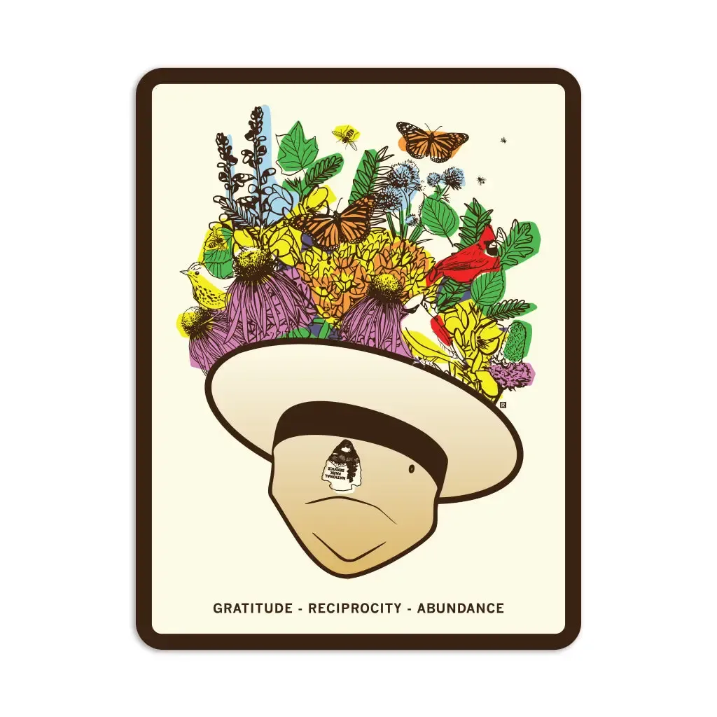 Park Ranger Hat Sticker