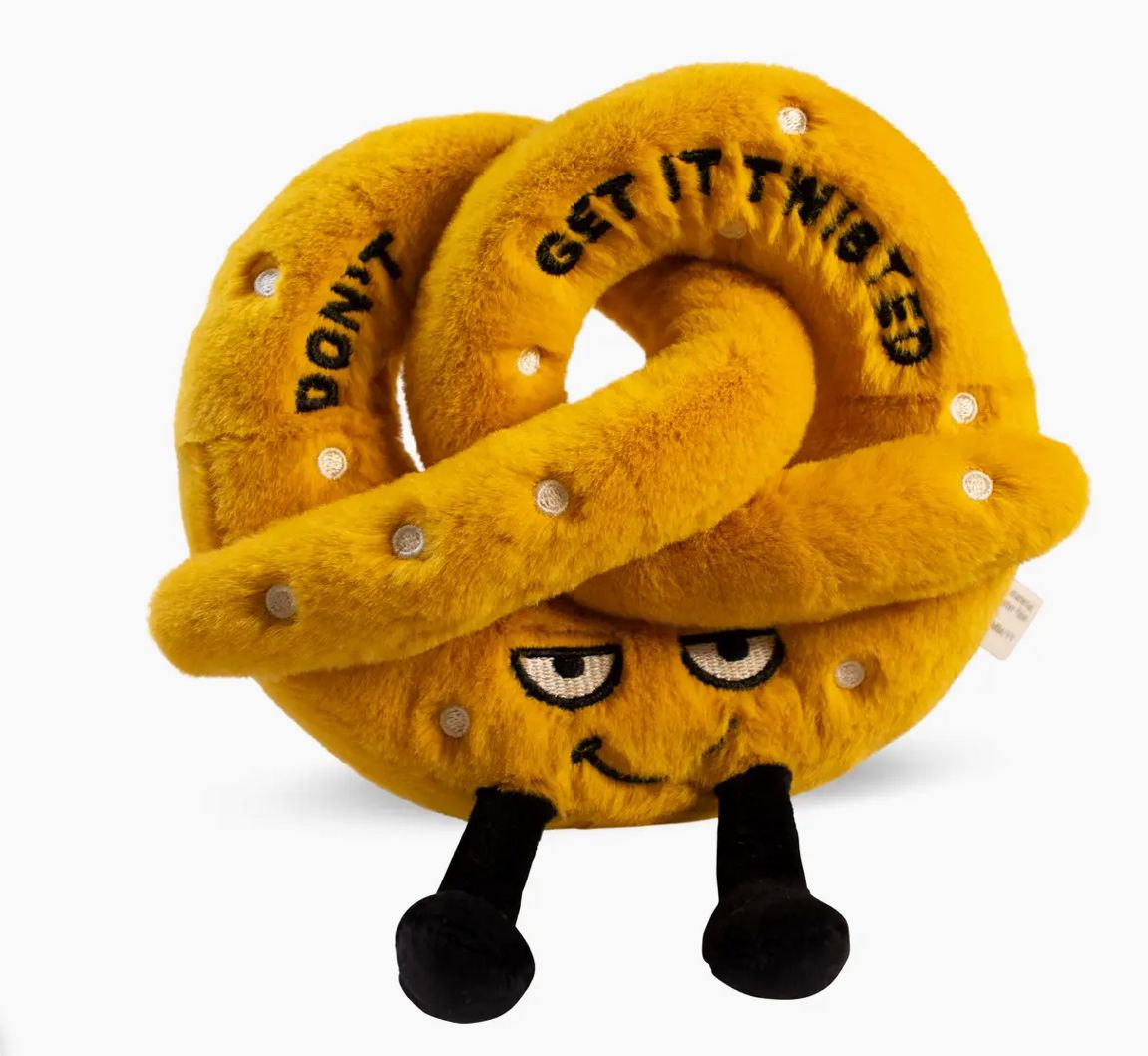 Don't Get it Twisted Pretzel Plush
