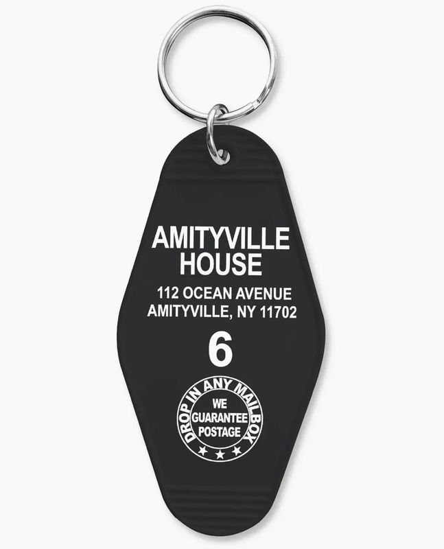 Amityville House Room Keychain