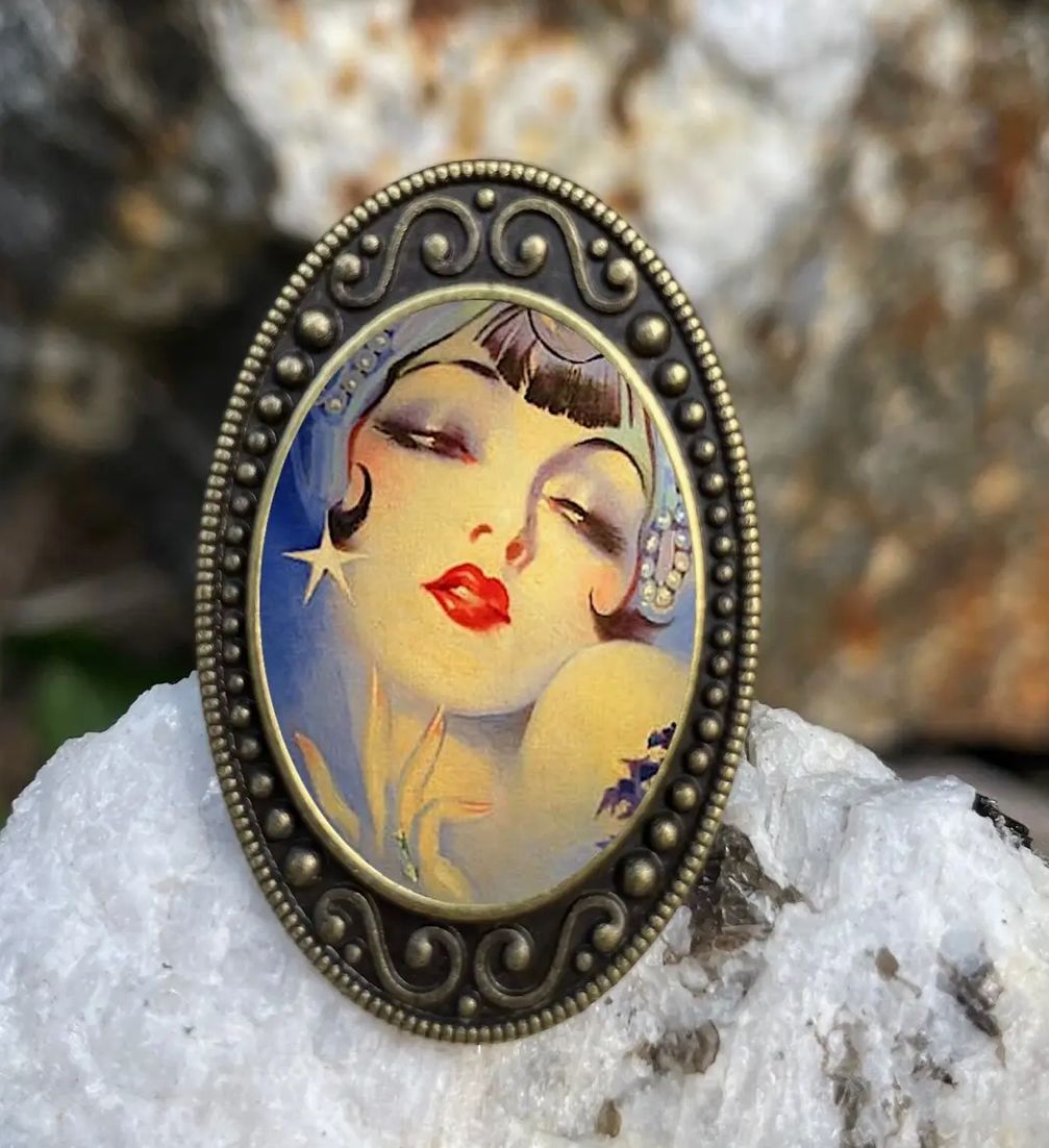 Turban Flapper Adjustable Ring
